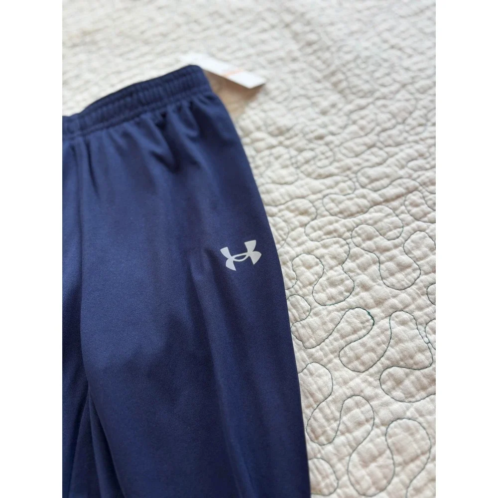 Under Armour Toddler Boys Navy Blue Track Pants Elastic Waist Joggers‎ Size 2T